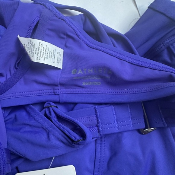 Athleta Blue Swim Set Sleeveless Tank and Shorts - Picture 10 of 13